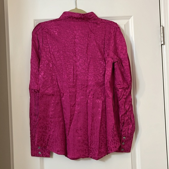 White Birch cheetah print blouse - Picture 6 of 6